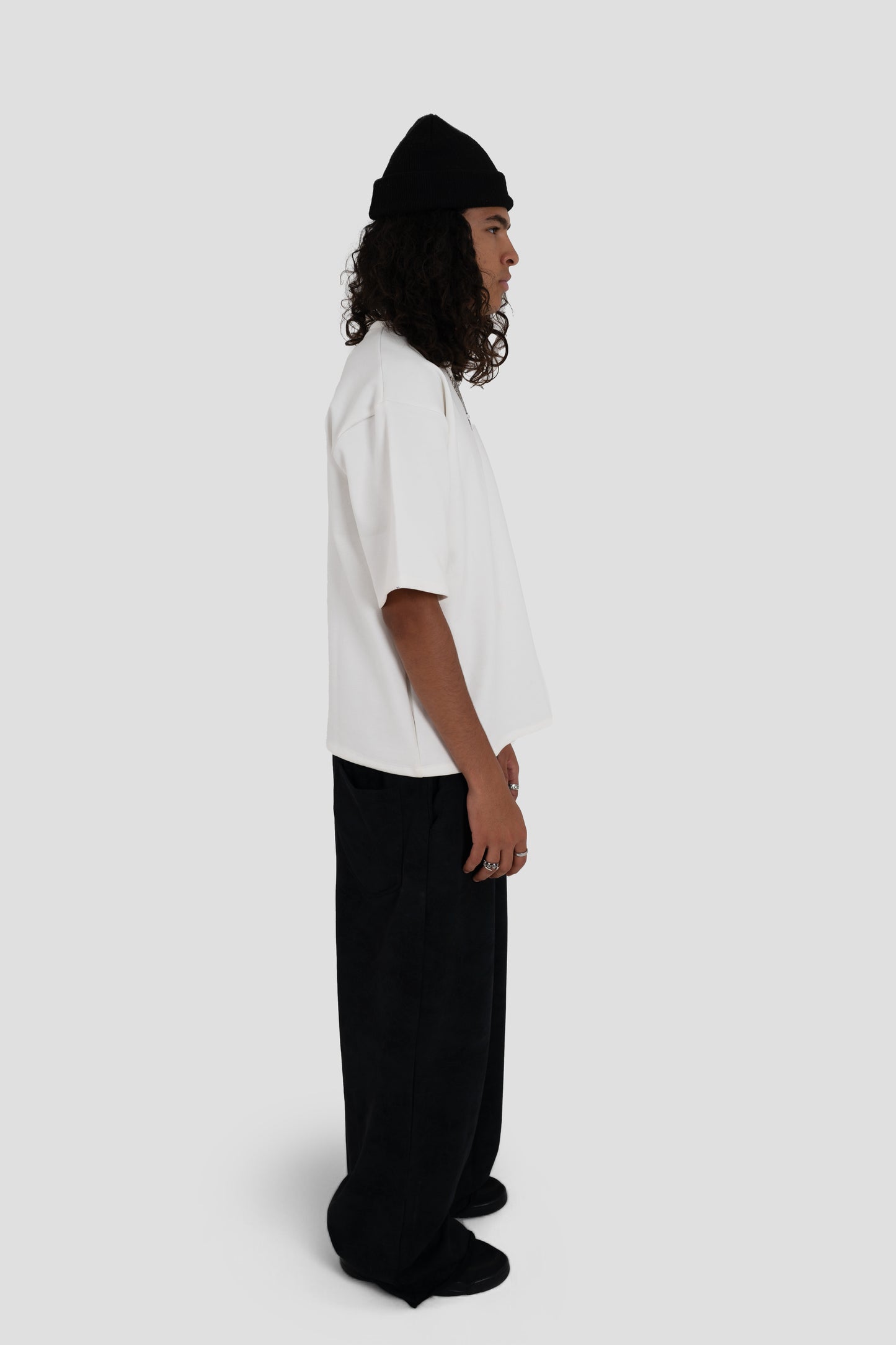 White basic T-shirt