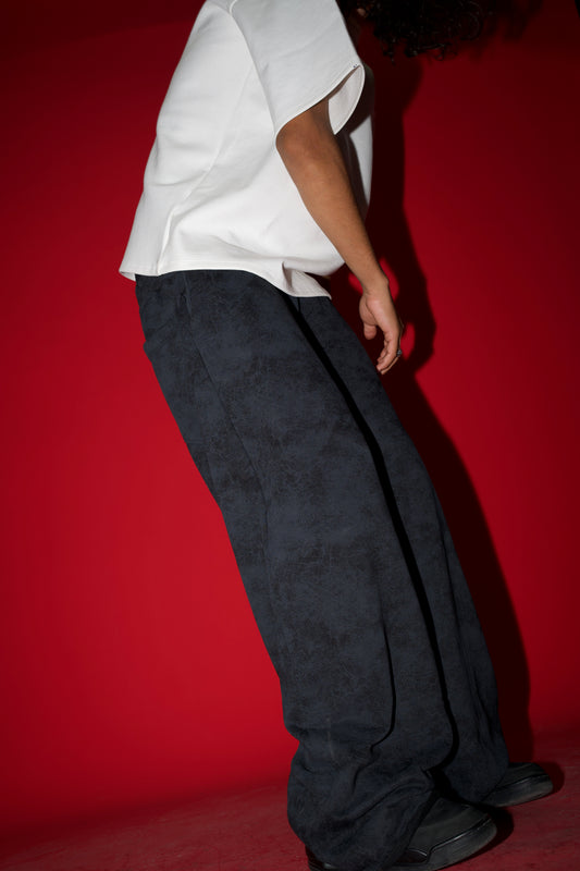 Black Washed effect sweats