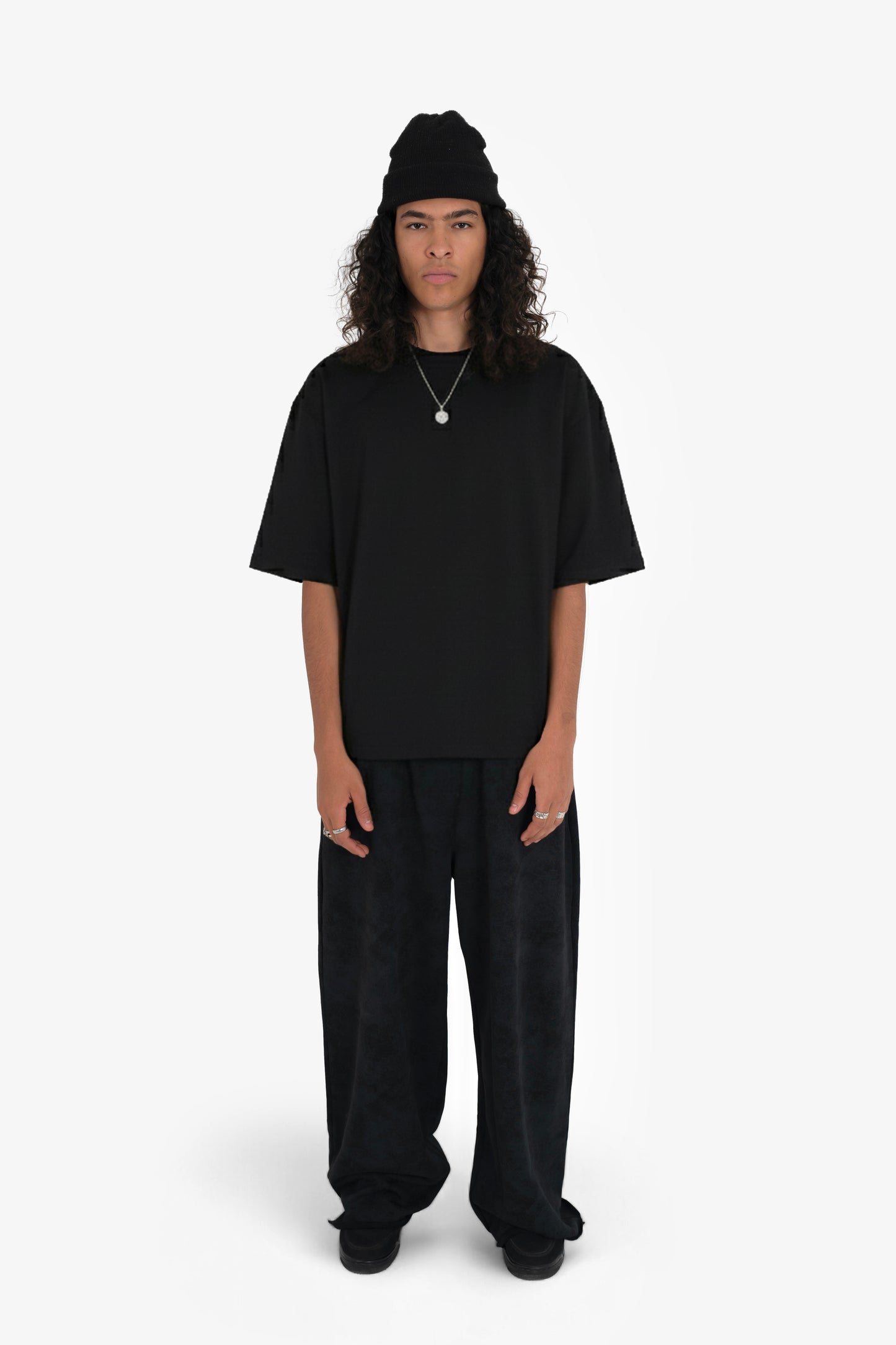 Black Washed effect sweats