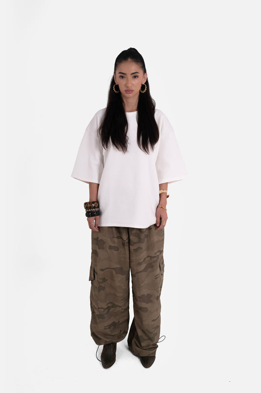 White basic T-shirt