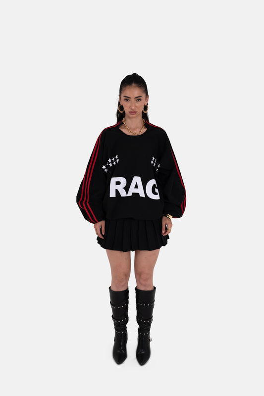Rag printed sweater